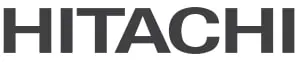 the hitachi logo for electrical and air conditioning devices